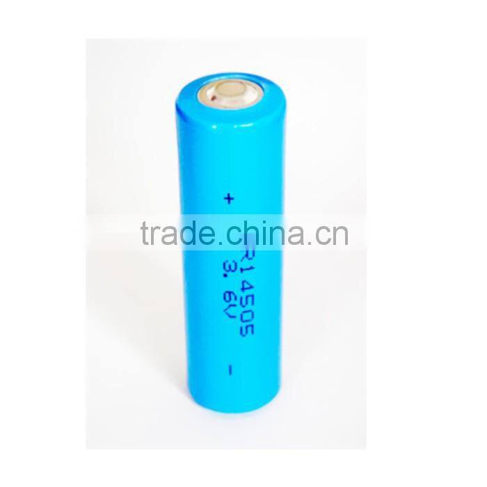 3.6V 2400mAh ER14505H AA lithium battery non-rechargeable battery
