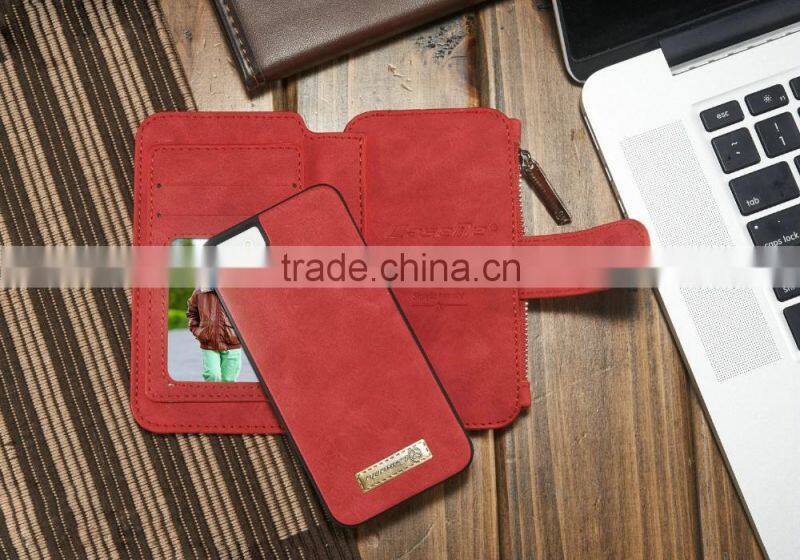 New Arrival Factory Price 2 in 1 Wallet Phone Case For Iphone 5/5s