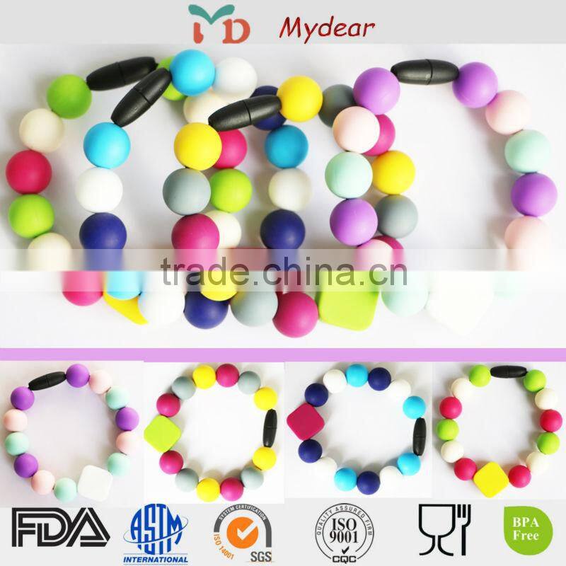 100% food grade silicone bracelet Eco-friendly/ Non-toxic cheap sili