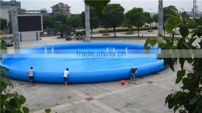 giant inflatable pool for adult /paddle boat