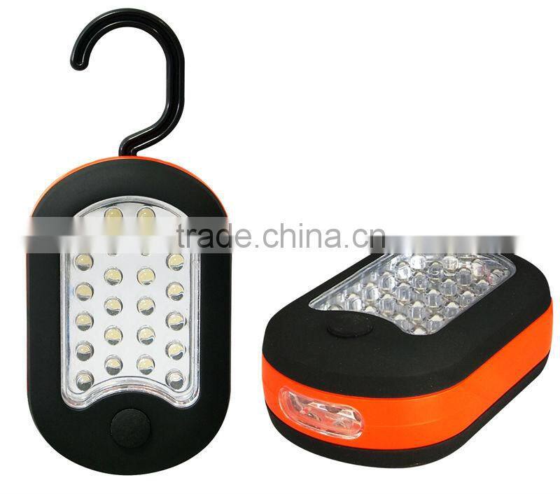 Working light with hook and magnet