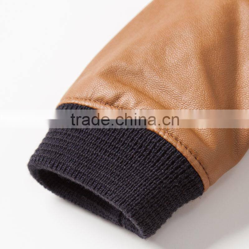 DB2748 dave bella 2015 autumn winter infant outwear baby boy padded jacket cool jacket boys fashion coat boy bassball jacket