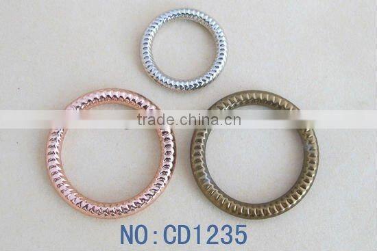 CD1235 Decorative Fashion Metal Handbag O Rings