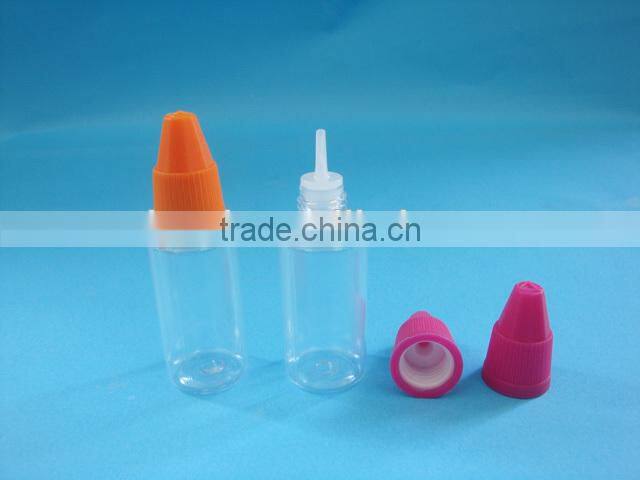 hot sale plastic e-liquid bottle with printing, plastic dropper bottle