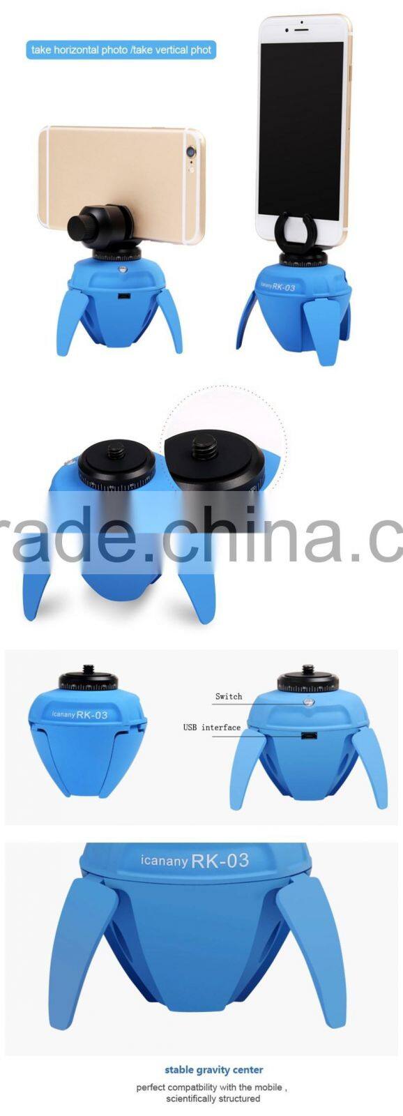 Different Selfie Robot for mobile phone and fashion Selfir Robot with bluetooth for taking photo