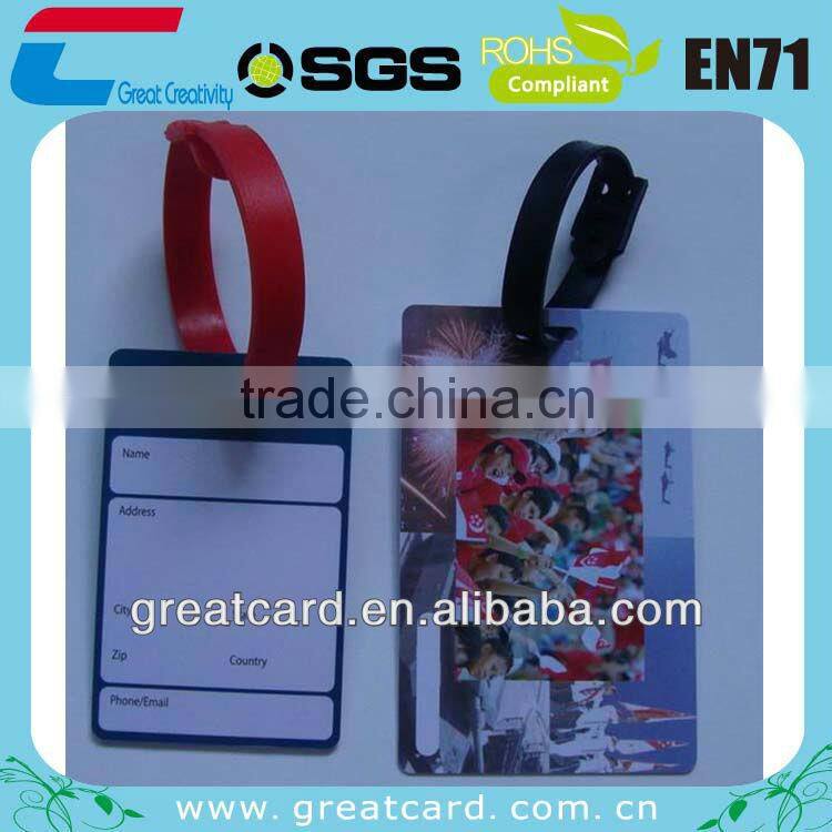 Travel Smart by PVC Luggage Tags