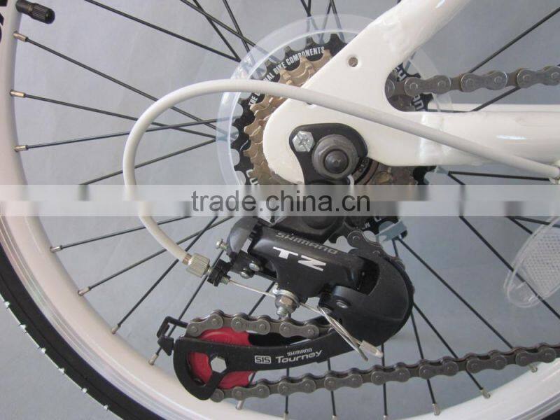 20 Inch 21 Speed Aluminium Alloy Folding Bike With EF51 Shifter