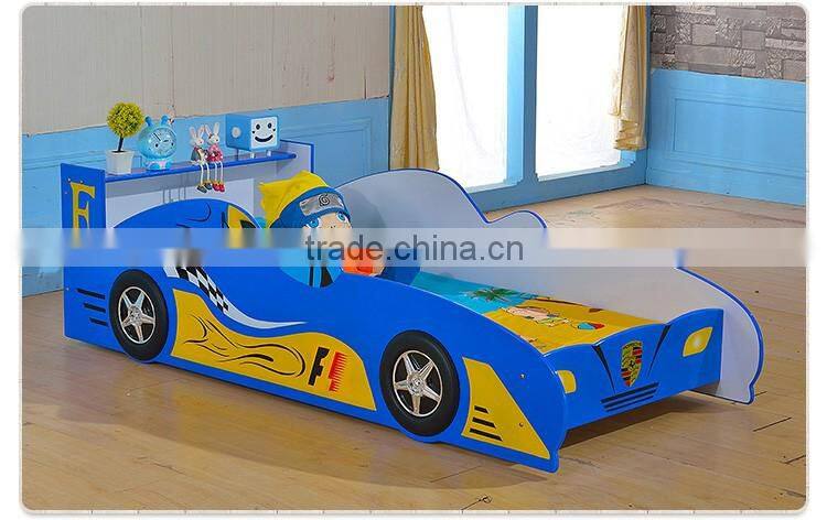 2015 Modern Design Race Car Bed Full Size Car Bed, police car bed, kids race car bed