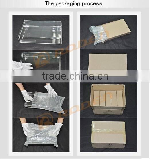 New Fashion Storage Display Acrylic Wine Rack Floor Stand