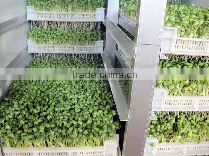 Hydroponics Animal Fodder Machinprofessional automatic oat rooting machine /bean budding machine/animal fodder sprouting machine