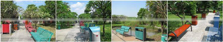 316 stainless steel and merbau wood dustbin public dustbin outdoor dustbin