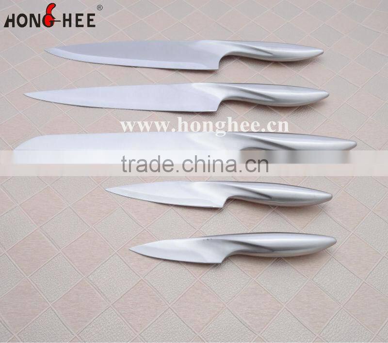 5 Pcs Kitchen Knife With Hollow Handle
