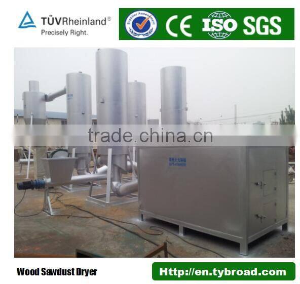 sawdust dryer flash air tube type cyclone separator