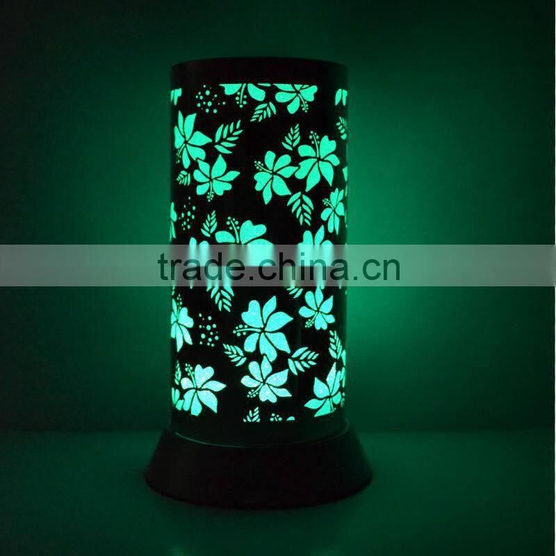 Battery Operated LED color changing touch light for decoration