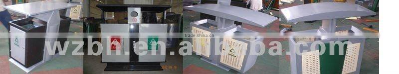 Street Stainless Steel Bin BH20707