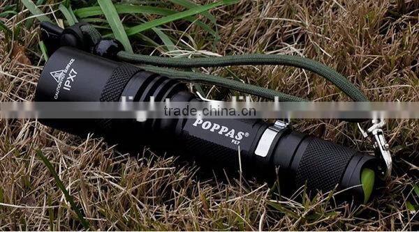 F17 XM-L T6 led Flashlight Torches for 18650 rechargeable battery flashlight hunting lights