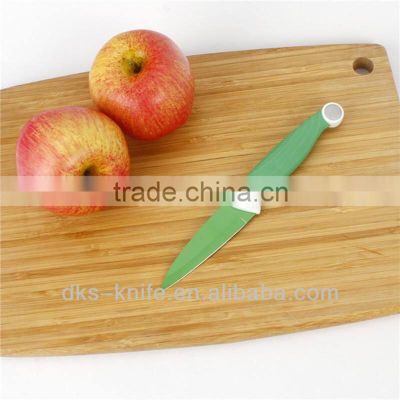 BLG-F1 Stainless Steel 6pcs Non-stick Coating color kitchen knife set