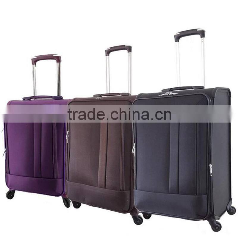 leisure nylon design trolley luggage quality for interational market