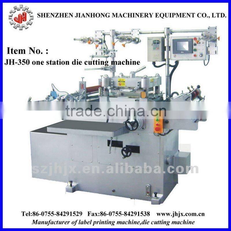 2016 High Accuracy two station Paper Label Die Cutting Machine