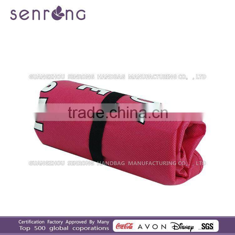 Custom Non Woven Luggage Cover/ canvas fabric luggage cover