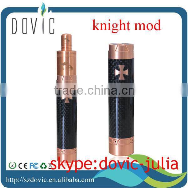 popular elegant 18650 knight mod clone with copper pin and magnetic switch