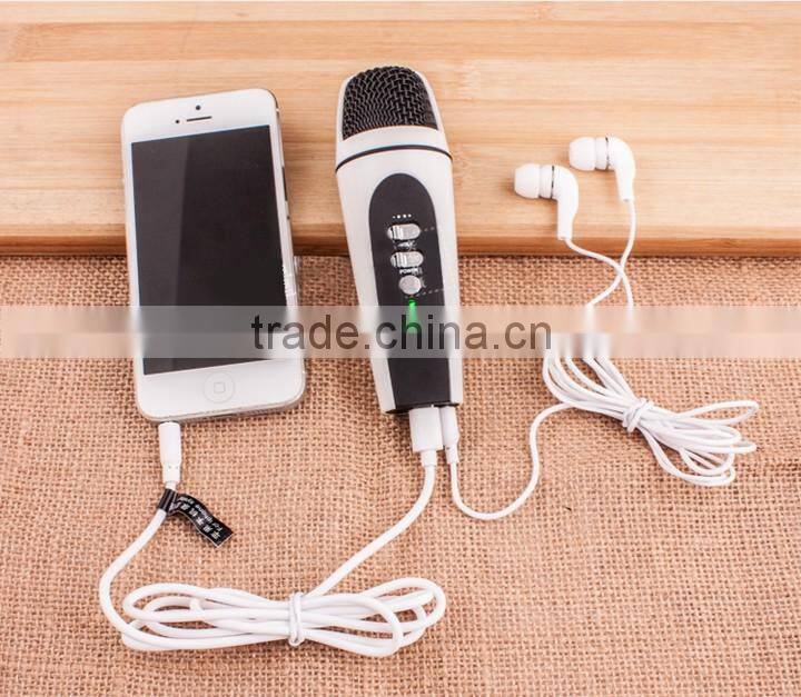 MC-919 karaoke mini microphone handheld recording mobile phone ktv