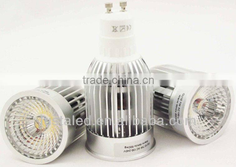 Spotlight COB LED 9W, Anti-glare Lens Design, 90-100lm/W, 3 Years Warranty,GU10 LED 9 Watt