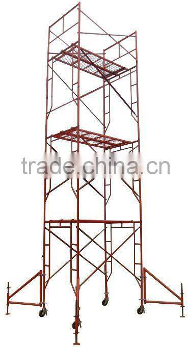 HDG metal step ladder scaffolding building construction(real factory in Guangzhou, China)