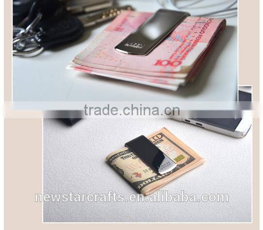 Top quality stainless steel money clip/stainless steel bar money clip