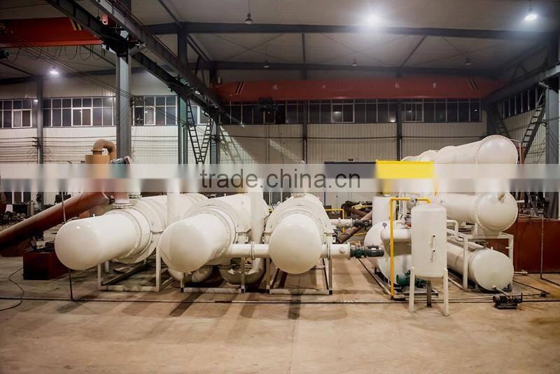 Waste rubber to oil scrap rubber pyrolysis plant