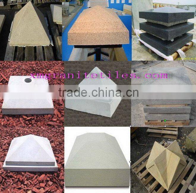 pillar caps stone
