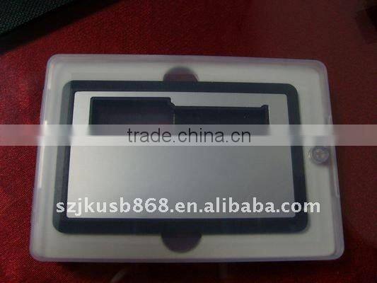 Thin card usb stick with real capacity