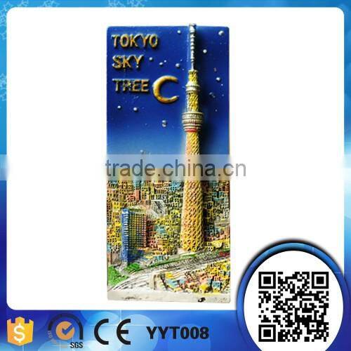 custom poly resin fruit fridge magnet