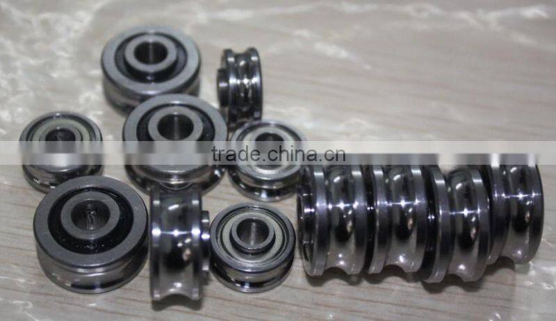 SG15 U groove track roller bearing 5X17X8MM guide bearing guide wheel bearing U groove bearing