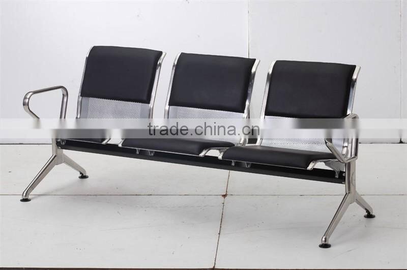 Wholesale good quality stainless steel waiting chair