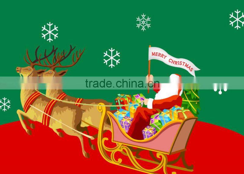 Christmas series custom anti slip shower mats