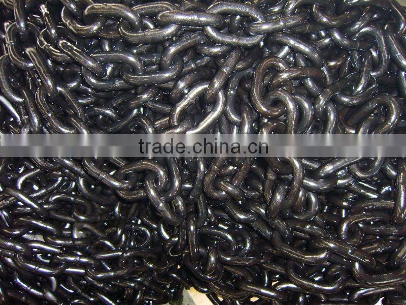 black painted g80 chain durable chain Qingdao manufacturer