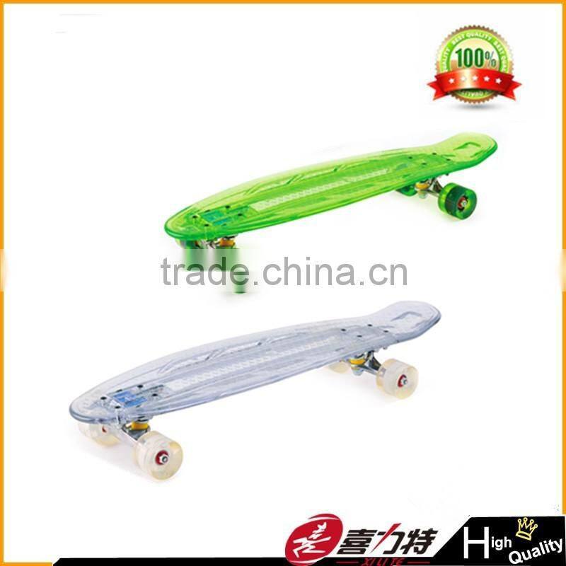 LED skateboard and wheel