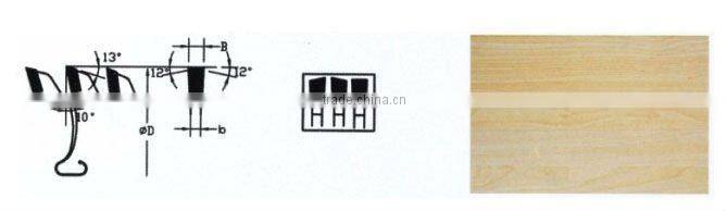 pcd saw blade for density board and wood board