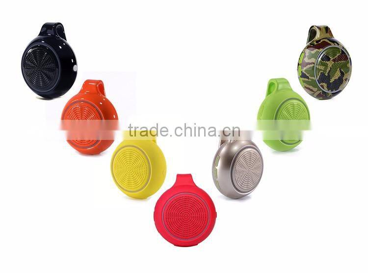 Round style ouotdoor speaker with LED light