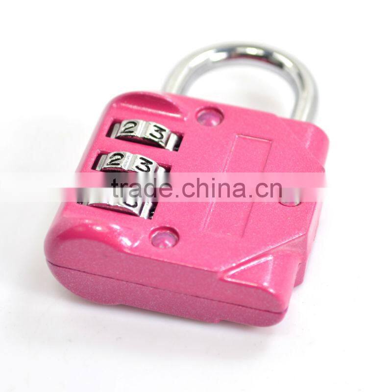Trendy 3 Digital Combination Padlock/Lock Colorful Keyless Door Padlock Safe Lock