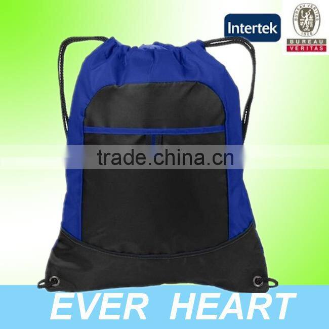 street fashion waterproof nylon drawstring bag,foldable nylon bag
