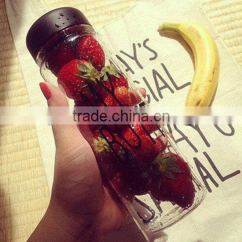 Hot sale 500ml MY BOTTLE custom plastic juice bottle ,ruly brand