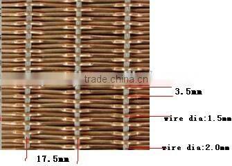 Brass mesh /New decoration material copper mesh( made in China)