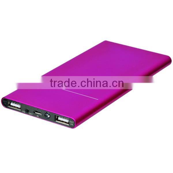 mobile portable thin battery charger