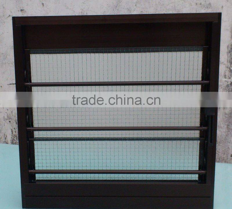 glass louver window, design for singarpore market