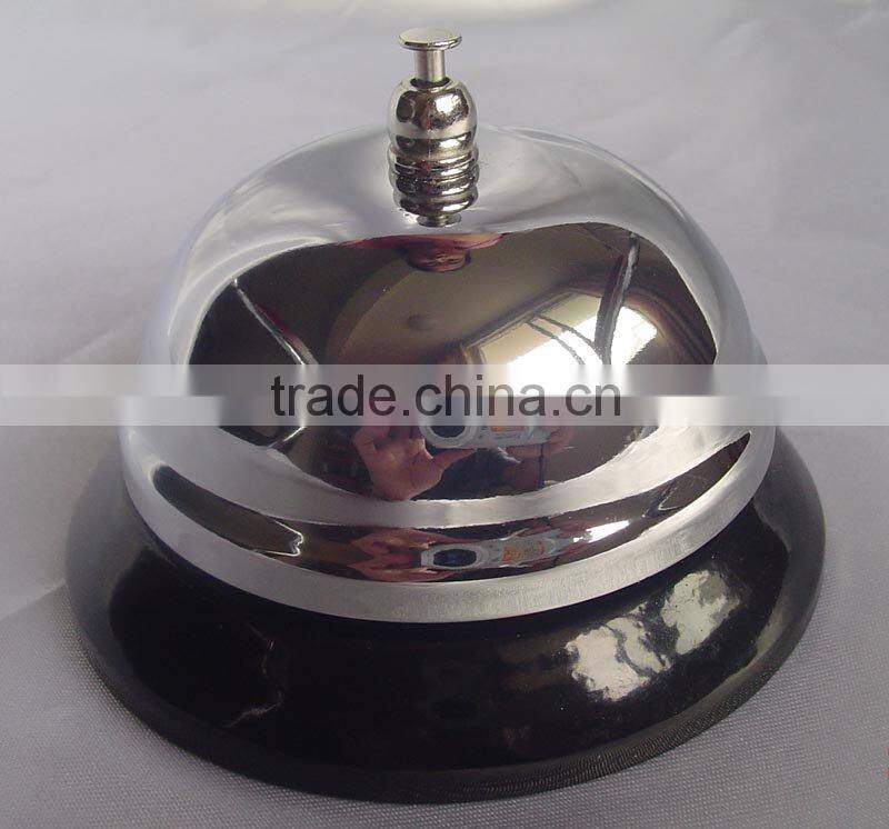 3.4''call bell A12-D02 ,reception bell with colorful painted base for hotel,promotional campaigns (E397)