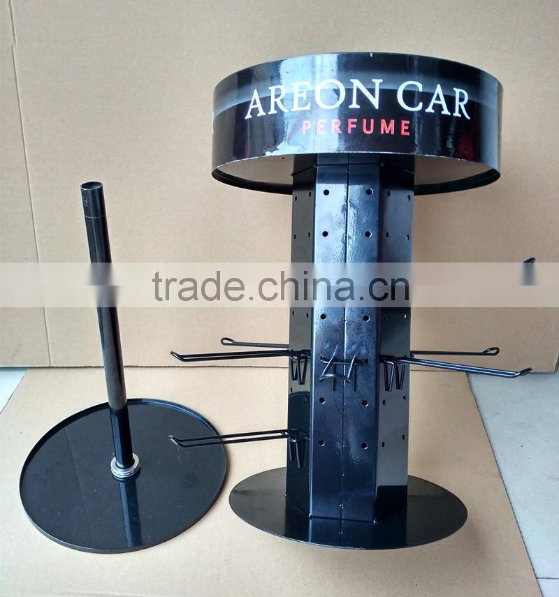 Car Accessories Exhibition Display Rack, Black Tool Exhibition Rack