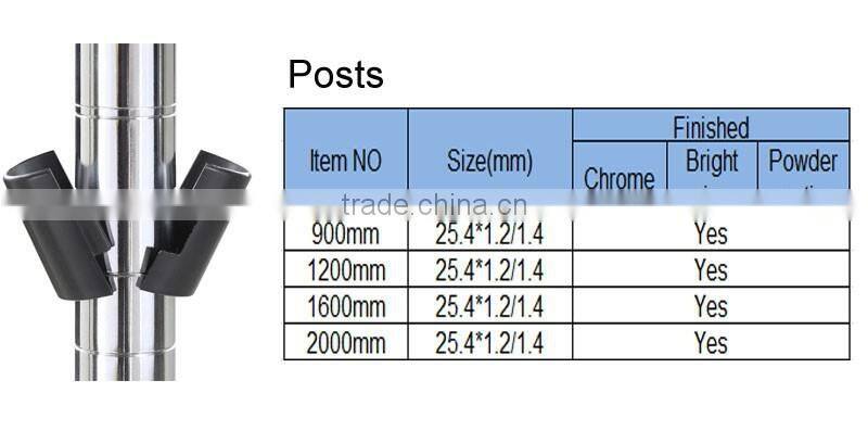 Heavy Duty Metal Chrome Wire Wine Display Rack