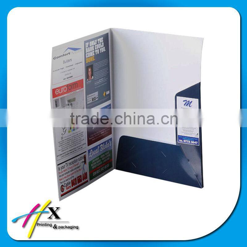 various types of stationery folder custom made office folder